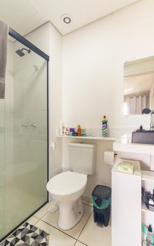 Apartamento à venda com 42m², 2 quartos e sem vaga Apartamento à venda com 42m², 2 quartos e sem vagaBanheiro