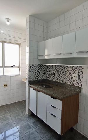 Apartamento para alugar com 45m², 2 quartos e 1 vaga Apartamento para alugar com 45m², 2 quartos e 1 vagaCozinha e Área de Serviço
