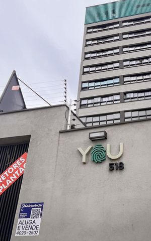 Apartamento para alugar com 32m², 1 quarto e sem vagaFachada + plaquinha