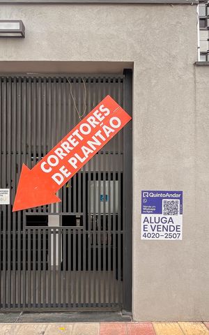 Apartamento para alugar com 32m², 1 quarto e sem vagaFachada + plaquinha