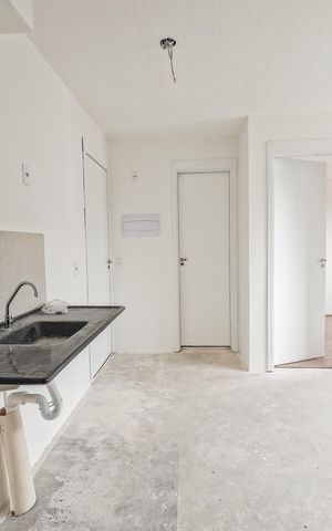 Apartamento para alugar com 32m², 2 quartos e sem vagaCozinha e Área de Serviço