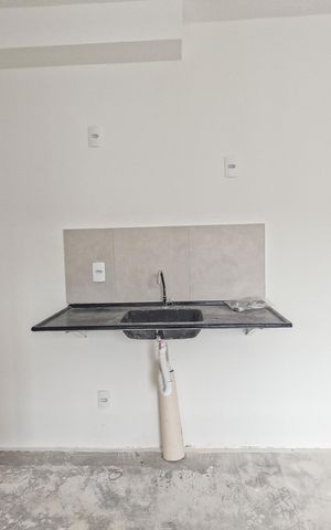 Apartamento para alugar com 32m², 2 quartos e sem vagaCozinha e Área de Serviço