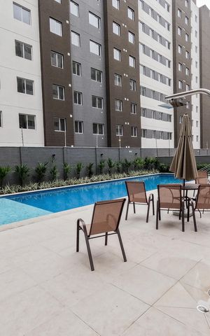 Apartamento para alugar com 32m², 2 quartos e sem vagaÁrea comum - Piscina