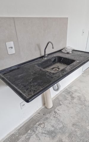 Apartamento para alugar com 32m², 2 quartos e sem vagaCozinha e Área de Serviço
