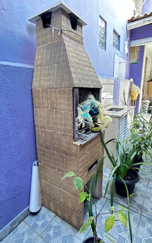 Casa à venda com 50m², 1 quarto e sem vagaChurrasqueira