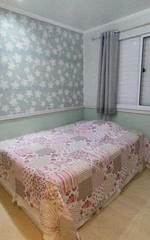 Apartamento para alugar com 63m², 2 quartos e 1 vagaQuarto 1