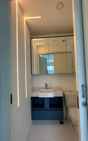 Apartamento para alugar com 69m², 2 quartos e 2 vagas Apartamento para alugar com 69m², 2 quartos e 2 vagasBanheiro 2