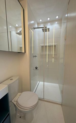 Apartamento para alugar com 69m², 2 quartos e 2 vagas Apartamento para alugar com 69m², 2 quartos e 2 vagasBanheiro 2