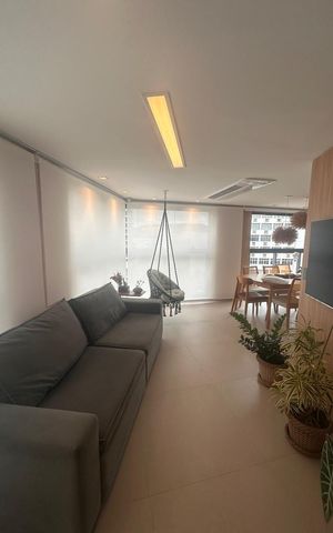 Apartamento à venda com 130m², 2 quartos e 1 vaga Apartamento à venda com 130m², 2 quartos e 1 vagaSala