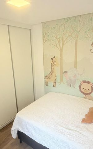 Apartamento para alugar com 91m², 3 quartos e 2 vagasQuarto 3