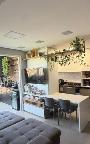 Apartamento para alugar com 91m², 3 quartos e 2 vagasSala