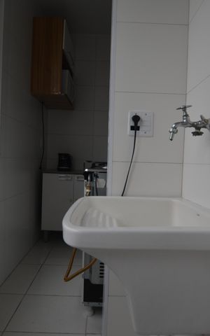 Apartamento para alugar com 55m², 2 quartos e 1 vagaAREA DE SERVIÇO