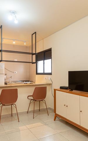 Apartamento à venda com 36m², 1 quarto e 1 vaga Apartamento à venda com 36m², 1 quarto e 1 vagaSala