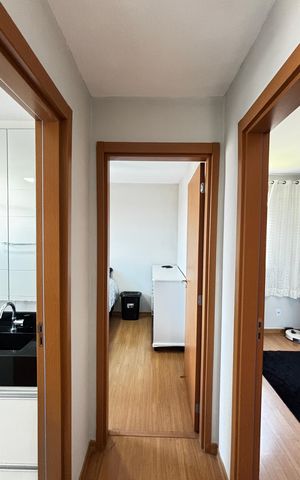 Apartamento à venda com 46m², 2 quartos e 1 vagaCorredor