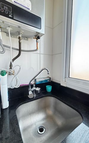 Apartamento à venda com 46m², 2 quartos e 1 vagaCozinha e Área de Serviço