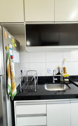 Apartamento à venda com 46m², 2 quartos e 1 vagaCozinha