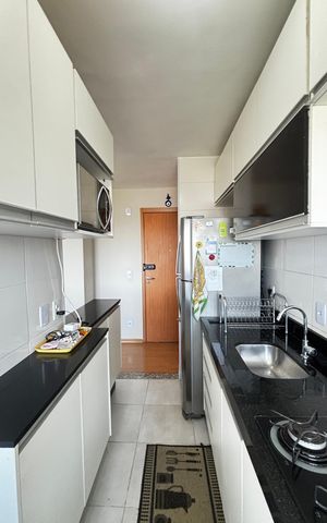Apartamento à venda com 46m², 2 quartos e 1 vagaCozinha
