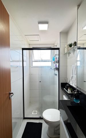 Apartamento à venda com 46m², 2 quartos e 1 vagaBanheiro