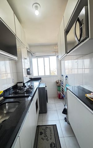 Apartamento à venda com 46m², 2 quartos e 1 vagaCozinha