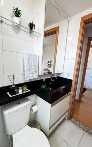 Apartamento à venda com 46m², 2 quartos e 1 vagaBanheiro