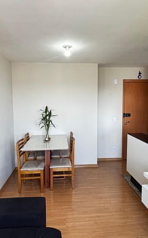 Apartamento à venda com 46m², 2 quartos e 1 vagaSala - Sala de Jantar 