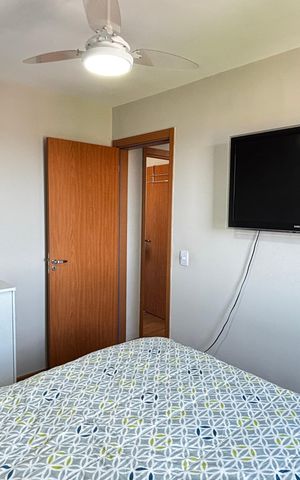 Apartamento à venda com 46m², 2 quartos e 1 vagaQuarto 1