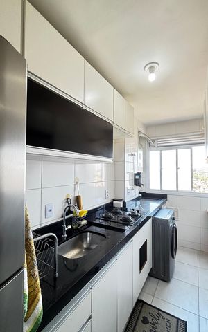 Apartamento à venda com 46m², 2 quartos e 1 vagaCozinha
