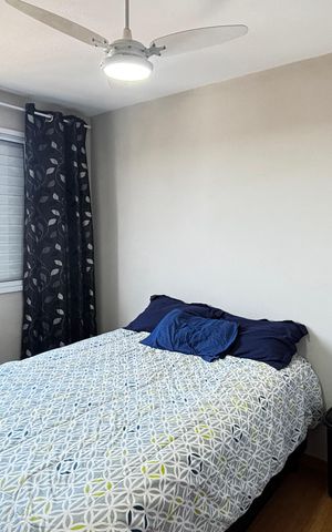 Apartamento à venda com 46m², 2 quartos e 1 vagaQuarto 1