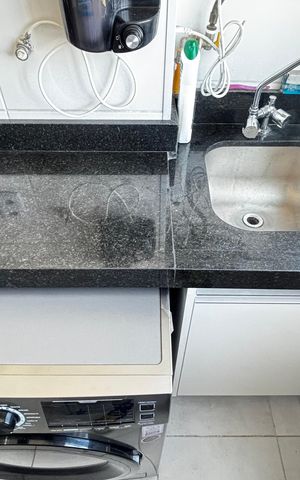 Apartamento à venda com 46m², 2 quartos e 1 vagaCozinha e Área de Serviço