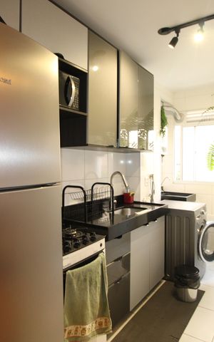 Apartamento à venda com 43m², 2 quartos e sem vagaCozinha