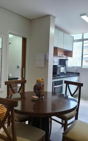 Apartamento para alugar com 38m², 1 quarto e sem vaga Apartamento para alugar com 38m², 1 quarto e sem vagaSala de Jantar