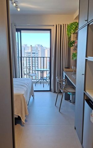 Apartamento para alugar com 23m², 1 quarto e sem vaga Apartamento para alugar com 23m², 1 quarto e sem vagaQuarto/Sala