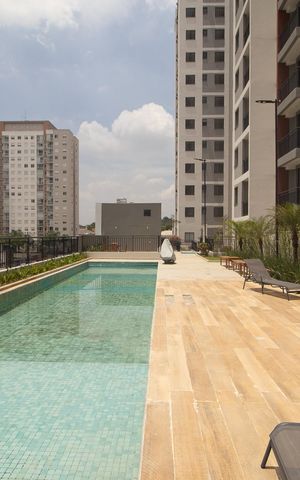 Apartamento para alugar com 50m², 2 quartos e 1 vaga Apartamento para alugar com 50m², 2 quartos e 1 vagaÁrea comum - Piscina