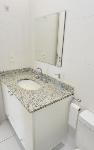 Apartamento à venda com 48m², 1 quarto e 1 vagaBanheiro Social