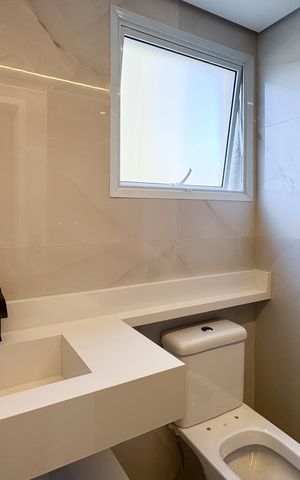 Apartamento à venda com 78m², 2 quartos e 2 vagasBanheiro - Suíte 1