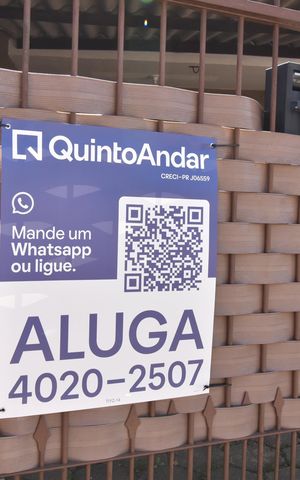 Casa para alugar com 55m², 1 quarto e 2 vagasPlaca