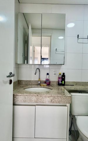 Apartamento à venda com 50m², 2 quartos e sem vaga Apartamento à venda com 50m², 2 quartos e sem vagaBanheiro