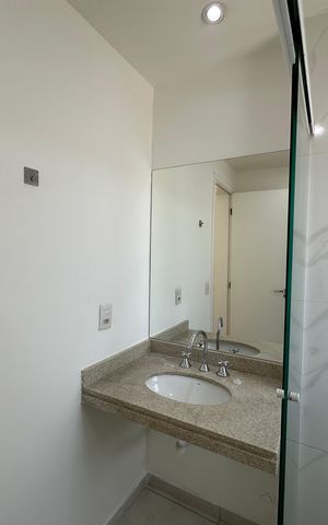 Apartamento para alugar com 89m², 2 quartos e 2 vagas Apartamento para alugar com 89m², 2 quartos e 2 vagasBanheiro da Suíte 2
