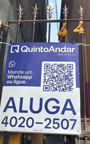 Casa para alugar com 32m², 1 quarto e sem vaga Casa para alugar com 32m², 1 quarto e sem vagaPlaca