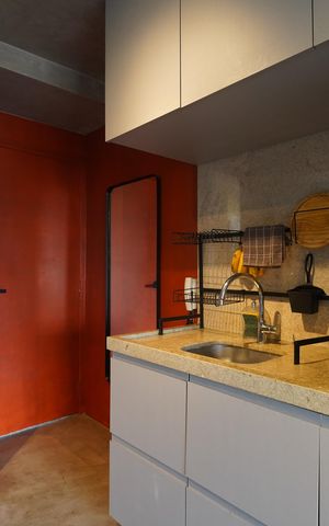 Studio à venda com 25m², 1 quarto e sem vagaCozinha