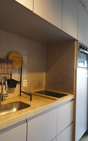 Studio à venda com 25m², 1 quarto e sem vagaCozinha