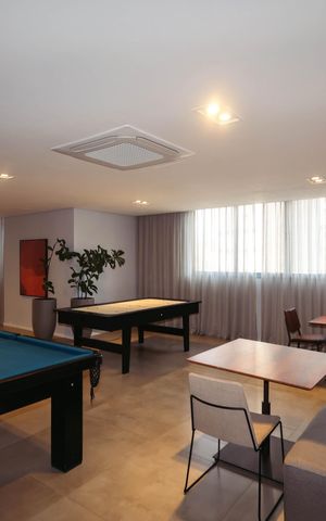 Studio à venda com 27m², 1 quarto e sem vagaSalão de Jogos