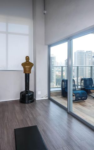 Studio à venda com 27m², 1 quarto e sem vagaAcademia