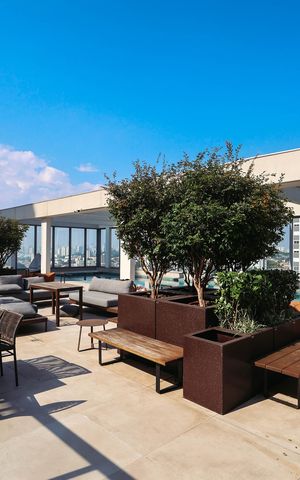 Studio à venda com 27m², 1 quarto e sem vagaTerraço