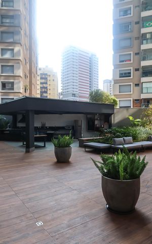 Studio à venda com 27m², 1 quarto e sem vagaChurrasqueira