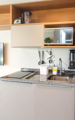 Studio à venda com 27m², 1 quarto e sem vagaStudio