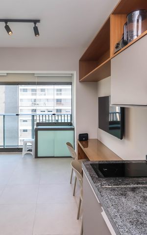 Studio à venda com 27m², 1 quarto e sem vagaStudio