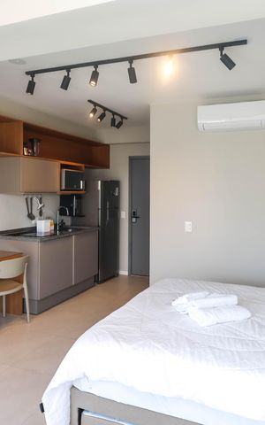Studio à venda com 27m², 1 quarto e sem vagaStudio