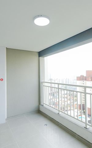 Studio para alugar com 30m², 1 quarto e sem vagaVaranda