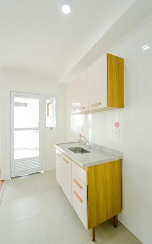 Studio para alugar com 30m², 1 quarto e sem vagaCozinha 